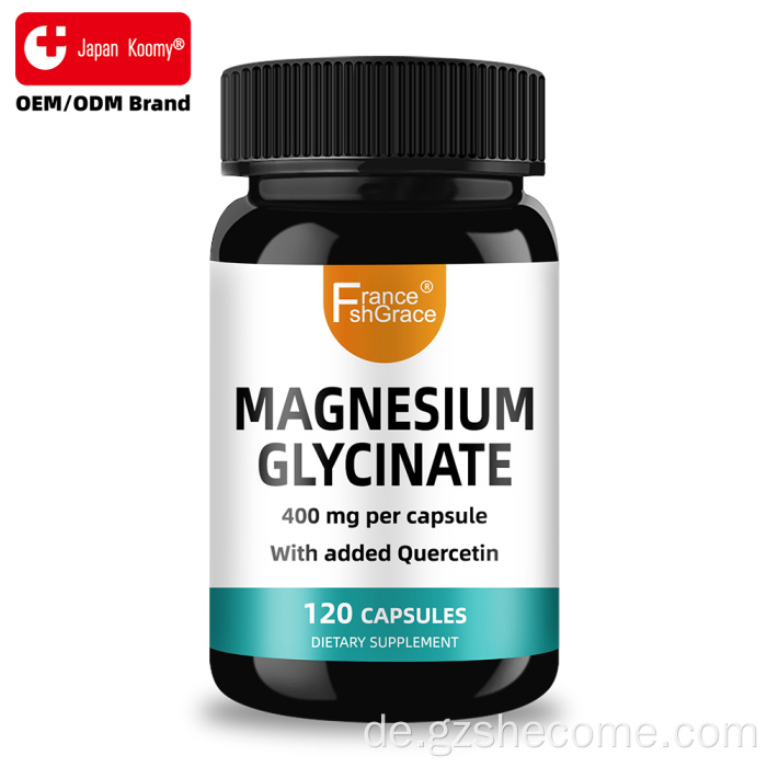 Origanische Shecome-Magnesium-Pflanzenextrakte unterstützen die Gesundheit